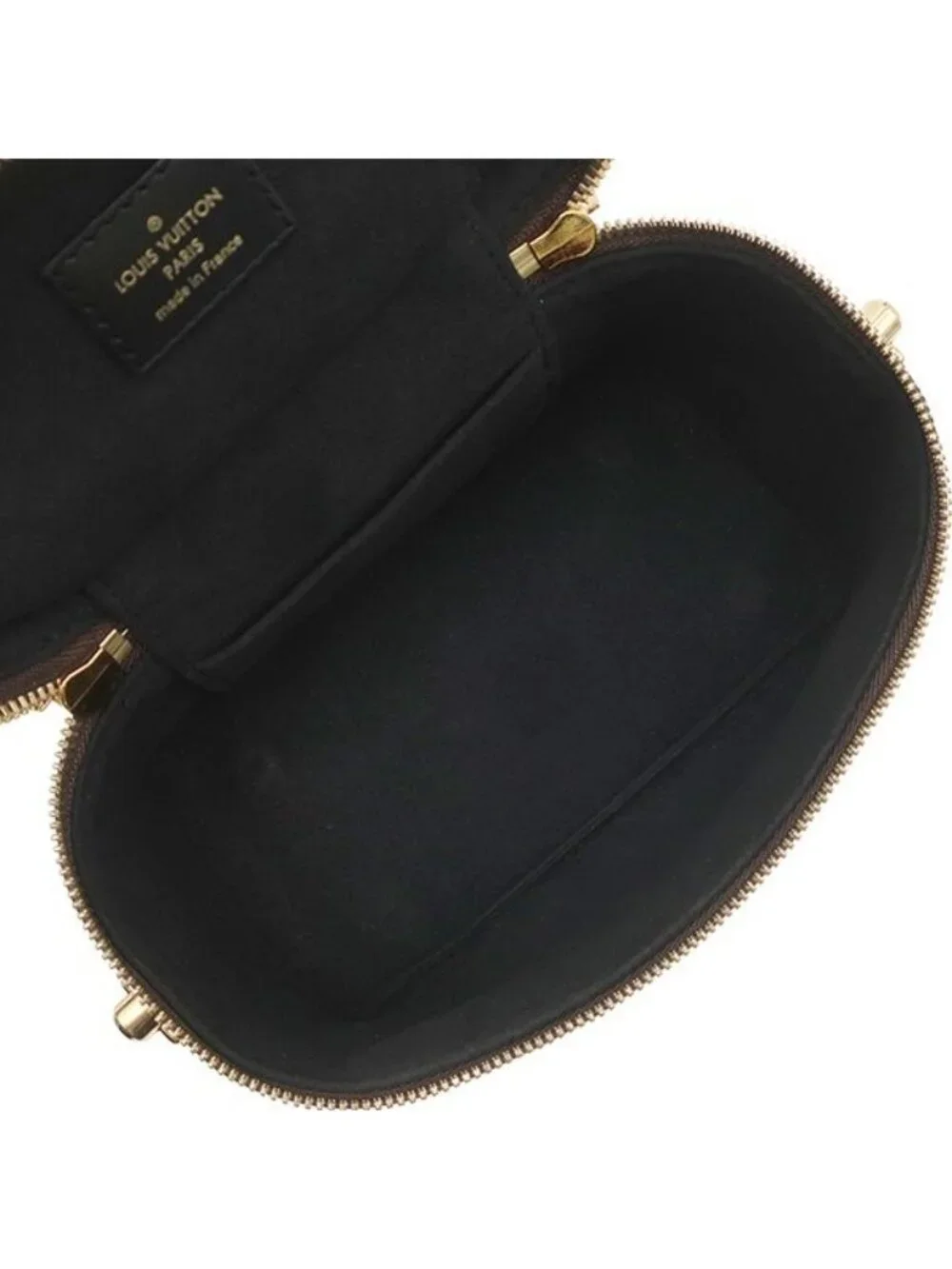 Louis Vuitton 2-Way Bag Vanity NV PM Monogram Canvas Reverse Gold Shoulder